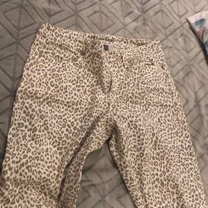 Cheetah pants! New used !